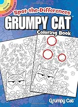 Spot-the-Differences Grumpy Cat Coloring Book (Dover Little Activity Books)
