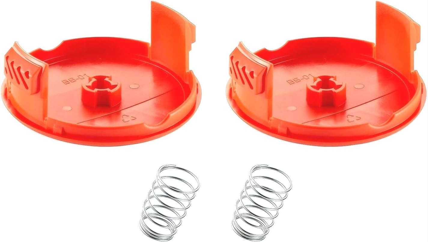 Orange New RC-100-P AF-100 Replacement Spool Cap Cover fits Black & Decker GD600 GH610 AF-100 GH900 String Trimmer