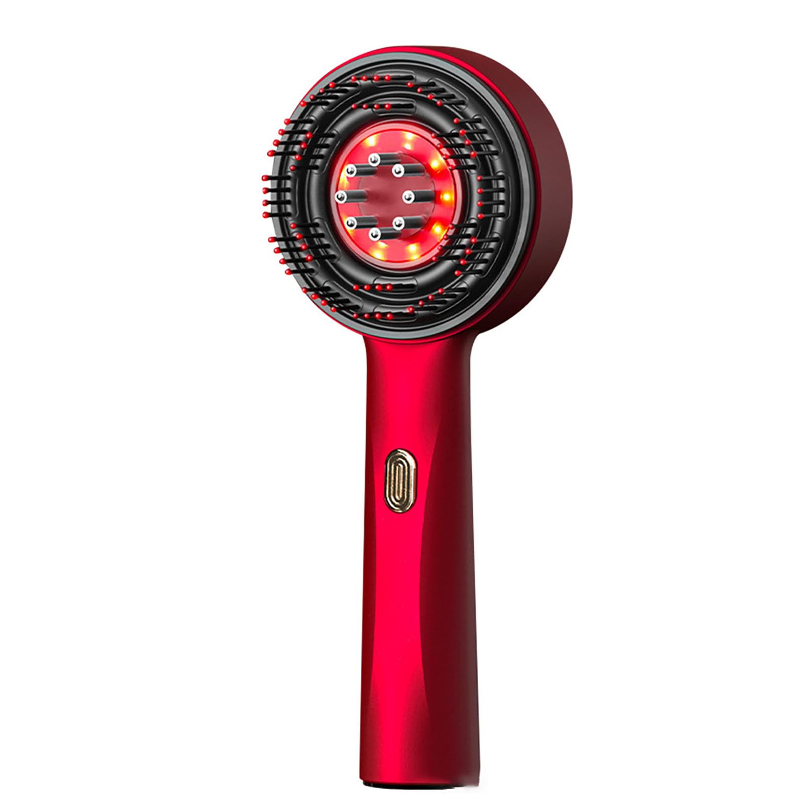 Electric Scalp Massage Brush, 3 in 1 Hair Massager Brush, Hair Massage Comb with Red Light and Oil Applicator, for Hair Growth