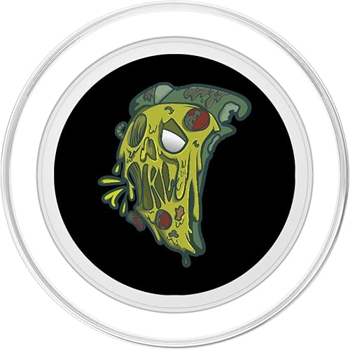 Miniatura 8 de Zombie Pizza I Undead I Horror Pizza I Helloween Pizza PopSockets PopGrip intercambiables