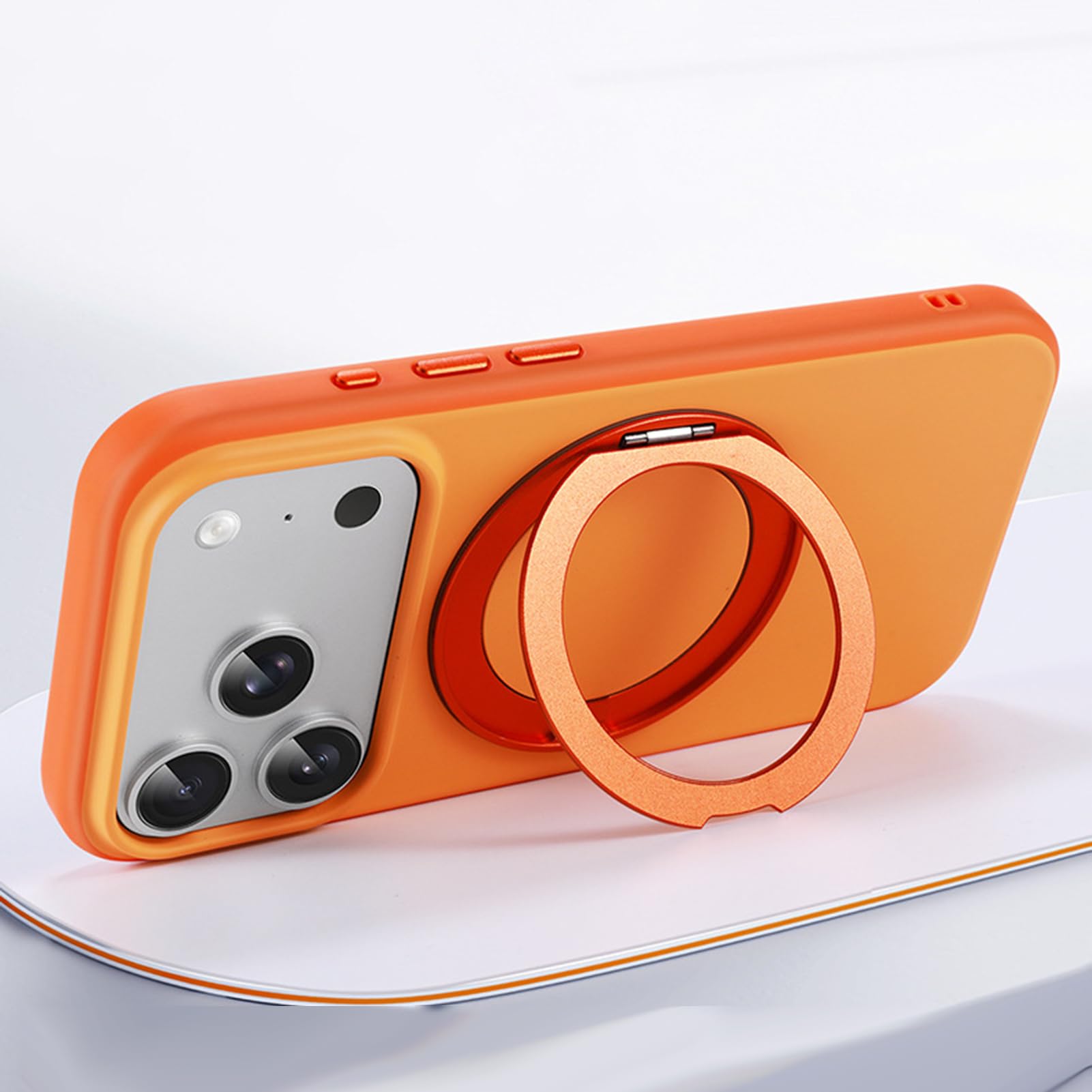 Magnetyczne etui do iPhone 17 Pro Max / 17 Pro / Air/17, matowe, smukłe, regulowane etui, ochrona wojskowa, silna amortyzacja upadku, czarne, Air