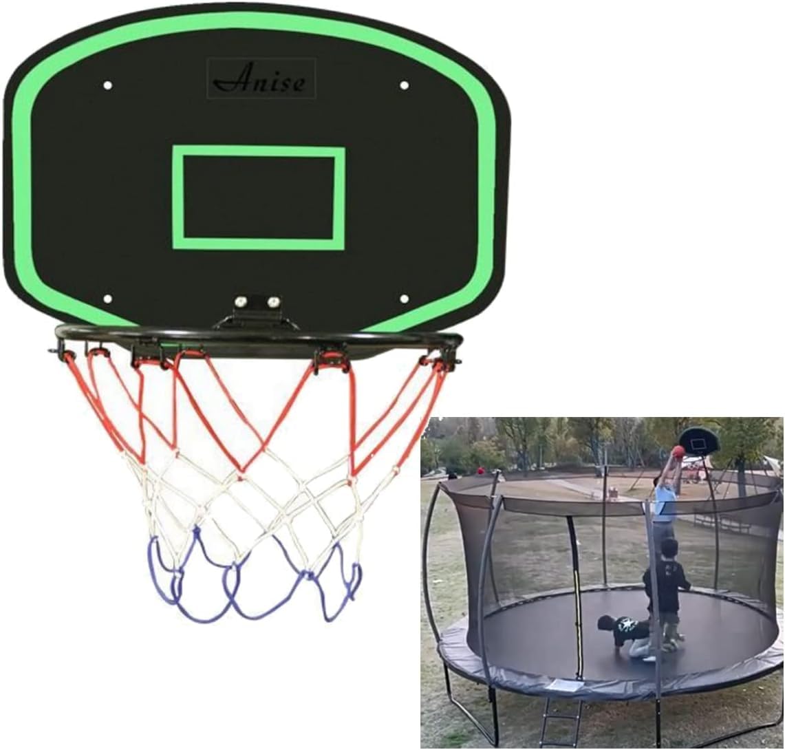 Cerceau de basket-ball pour trampoline, solution jeu extérieur enfant - 8