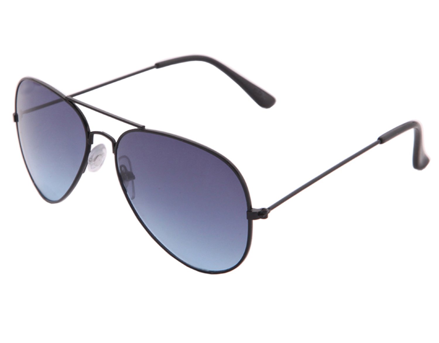 UV Protection Black Aviator with Gradient Blue Sunglasses for Men Women (GN3002BlkBlu|58|Blue Lenses)-image-34
