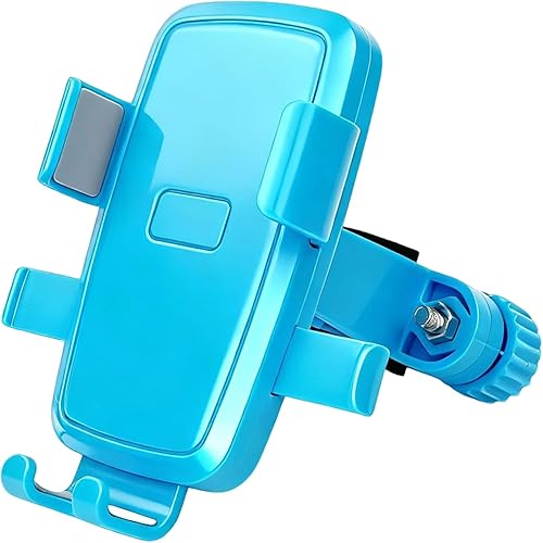 Miniatura 13 de Soportes universales de teléfono para bicicleta, soportes de silicona de rotación 360 para iPhone y Samsung, compatibles con teléfonos de 4.7 a 6.8