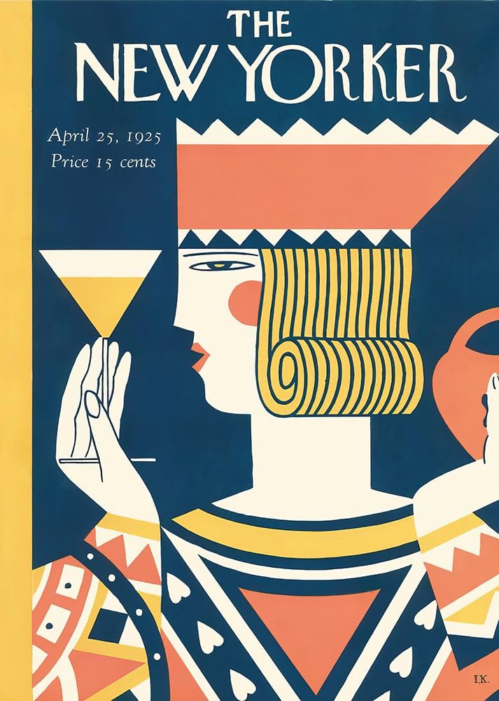 Amazon.com: The New Yorker Cover|25 Apr 1925 Poster Print