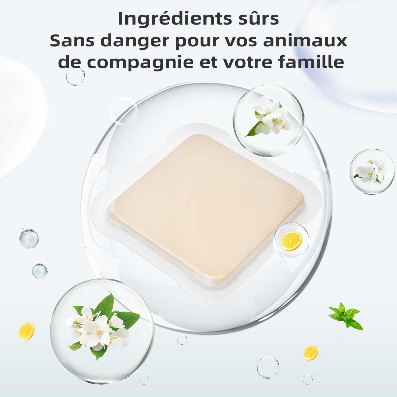 Désodorisant Autonettoyant Bac à litière pour Pura Max 2/Pura Max, Désodorisant N50 2.0, Parfum Longue Durée, Ingrédients Sùrs, Non Irritant (2.0-6 Paquets)