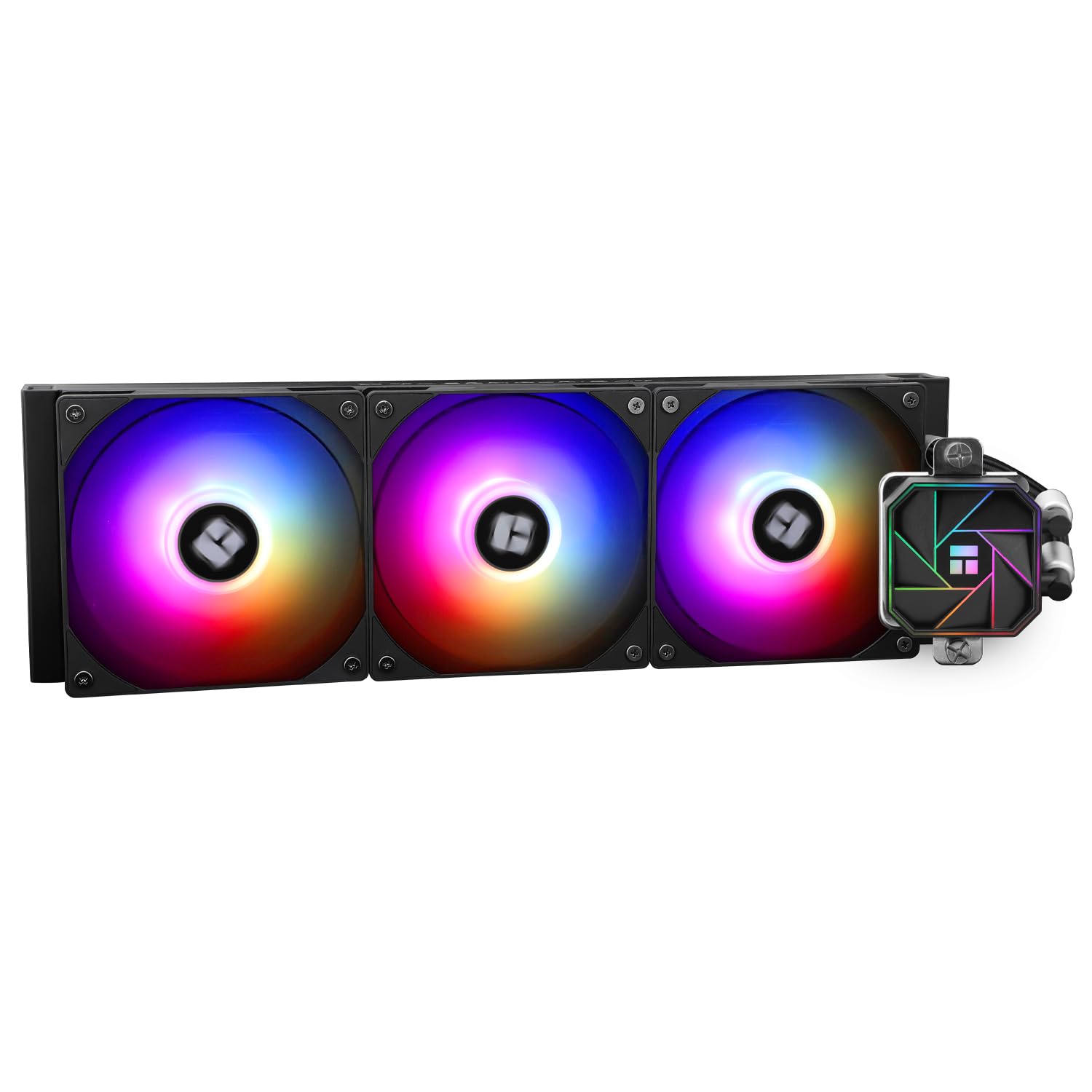 Thermalright TR Aqua Elite 360 V3 Ventola a doppia CPU PWM ARGB con cuscinetti S-FDB,pompa a controllo PWM efficiente per AMD/AM4/AM5,Intel LGA115X/1200/2011/1700/1851