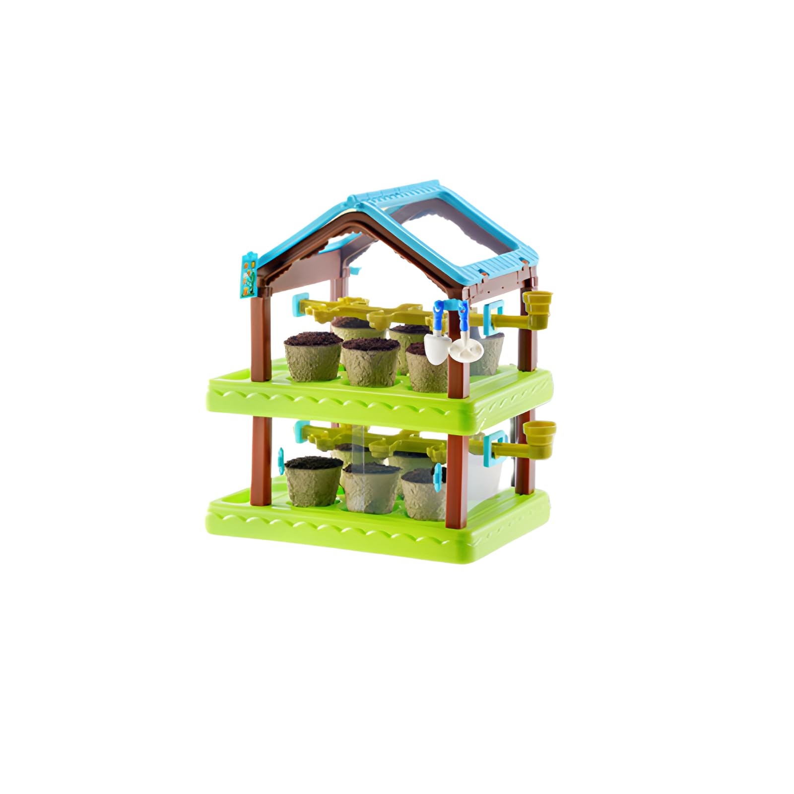 Amazon.co.jp: 栽培キット 子供用 栽培ハウス 6/12穴 通年 家庭菜園