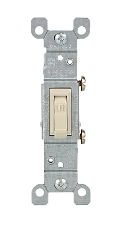 Leviton 10 Pack Ivory Residential Grade Ac Quiet Switches Toggle M01-1451-2Im