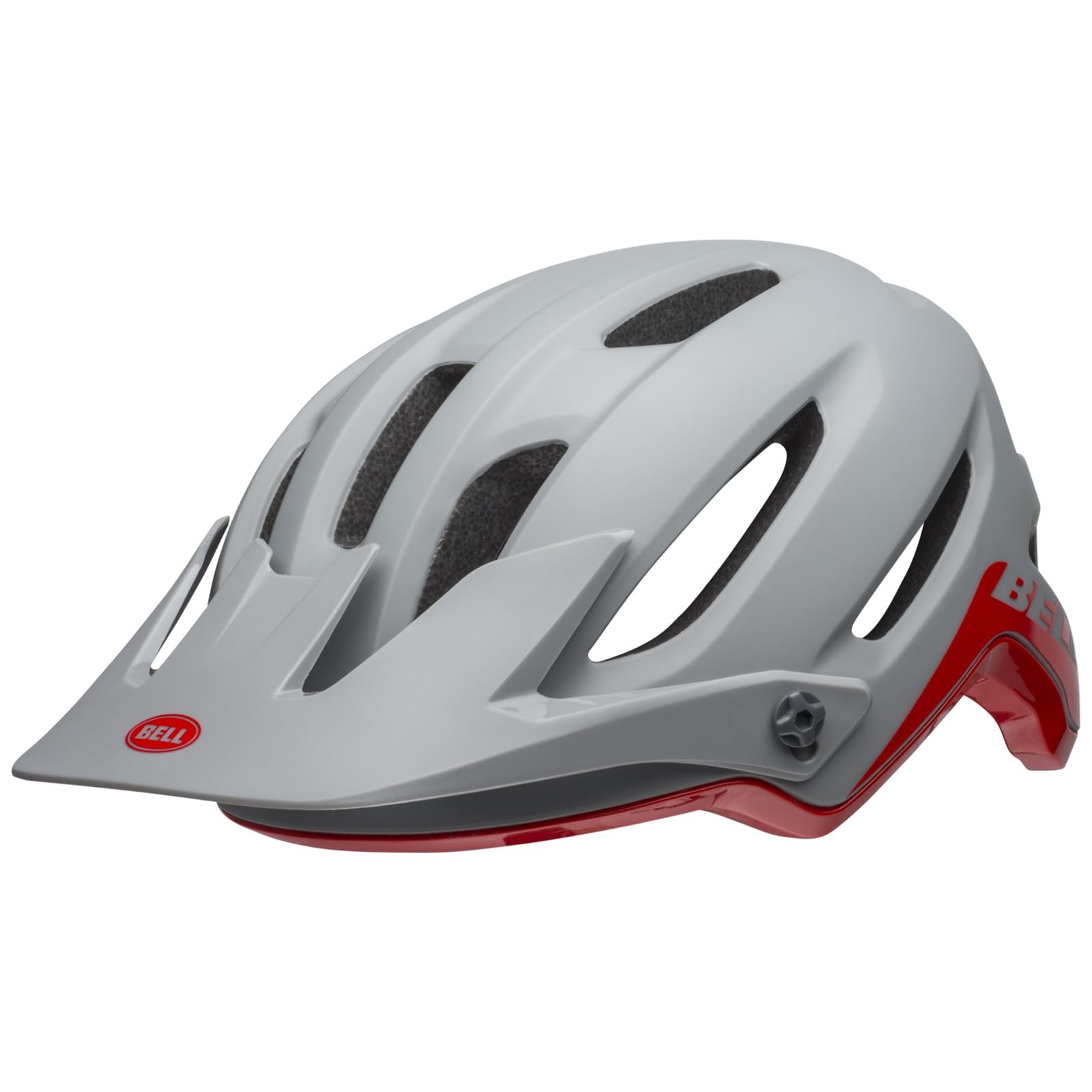 BELL 4Forty MIPS MTB Helmet 2019: Cliffhanger Matte/Gloss Grey/Crimson L 58-62cm — image 1
