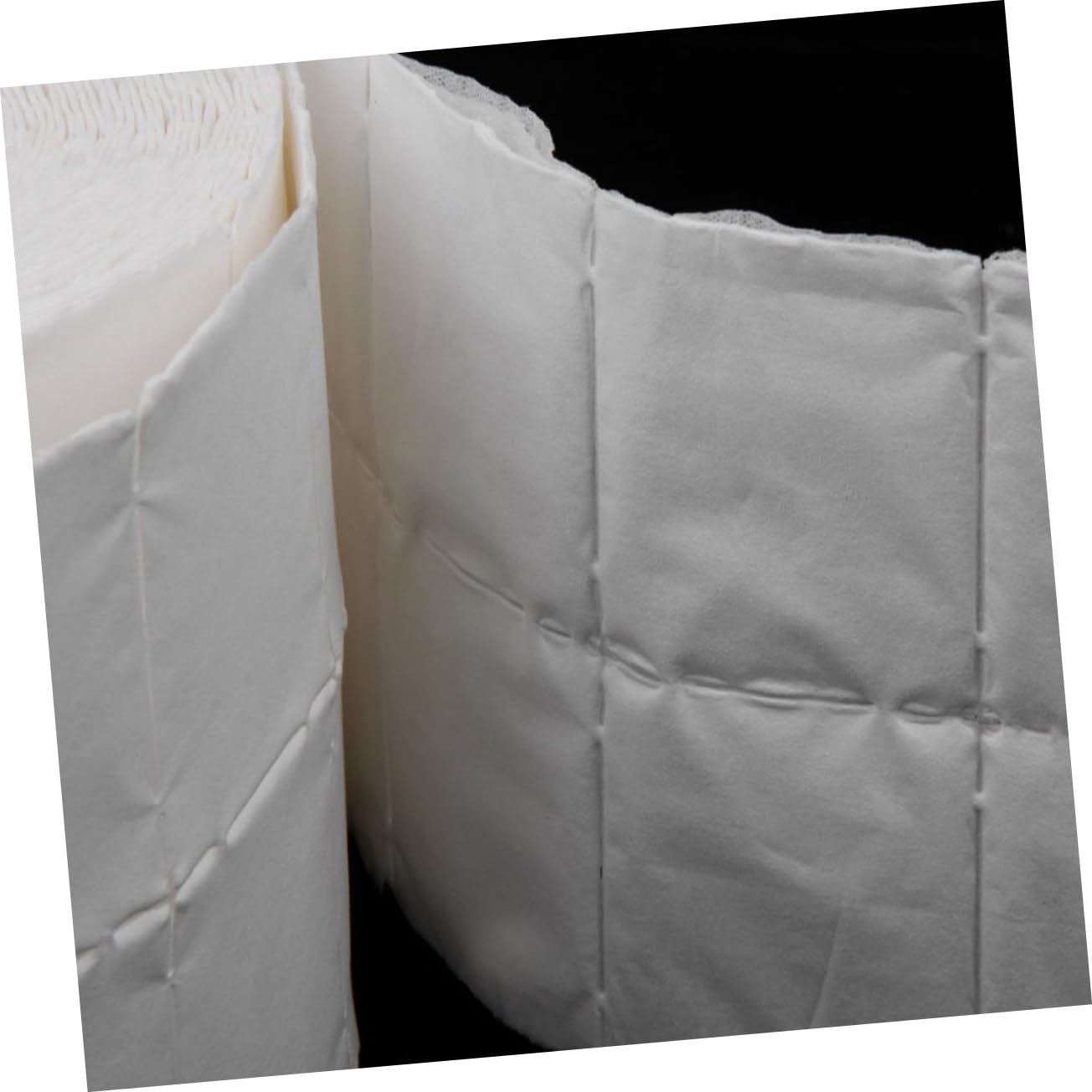 SOESFOUFU Gentle Nail Polish Remover Pads 4 * 5 cm Nail Polish Remover Pads for Nail Artists Learners White