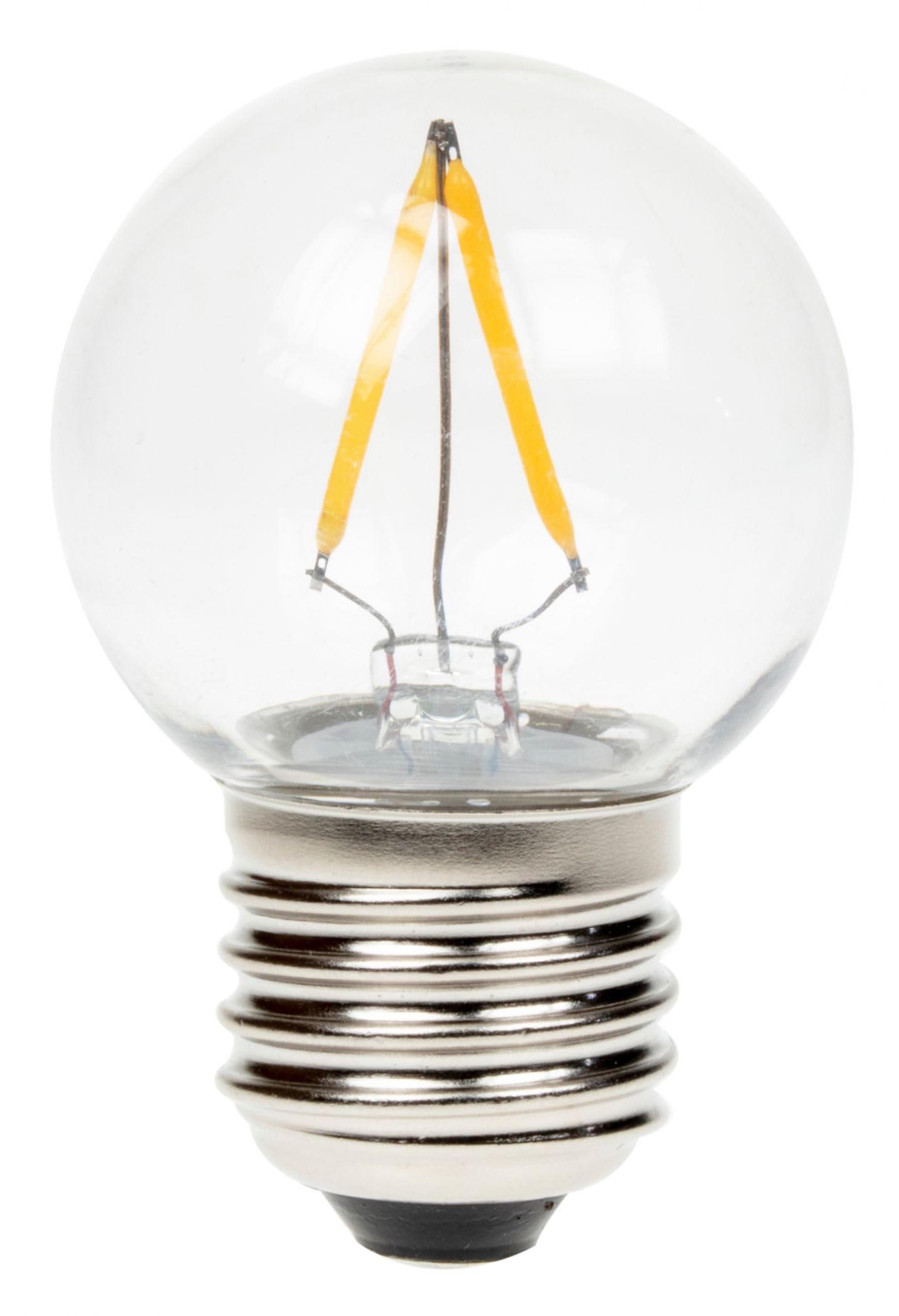 Prolite Light Led Filament Golf Ball 2W (15W Eqv.) Es 2700K Clear Dimmable
