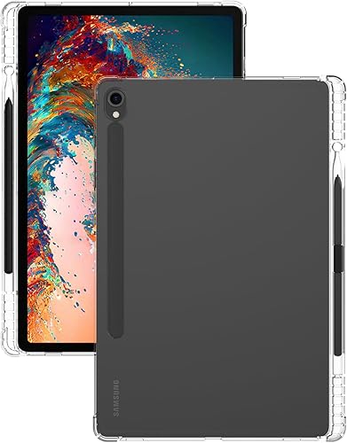 Miniatura 8 de UUcovers Funda transparente para tableta Samsung Galaxy Tab S9 de 11 pulgadas (versión 2023) (modelo SM-X710X716BX718U) con soporte para bolígrafo