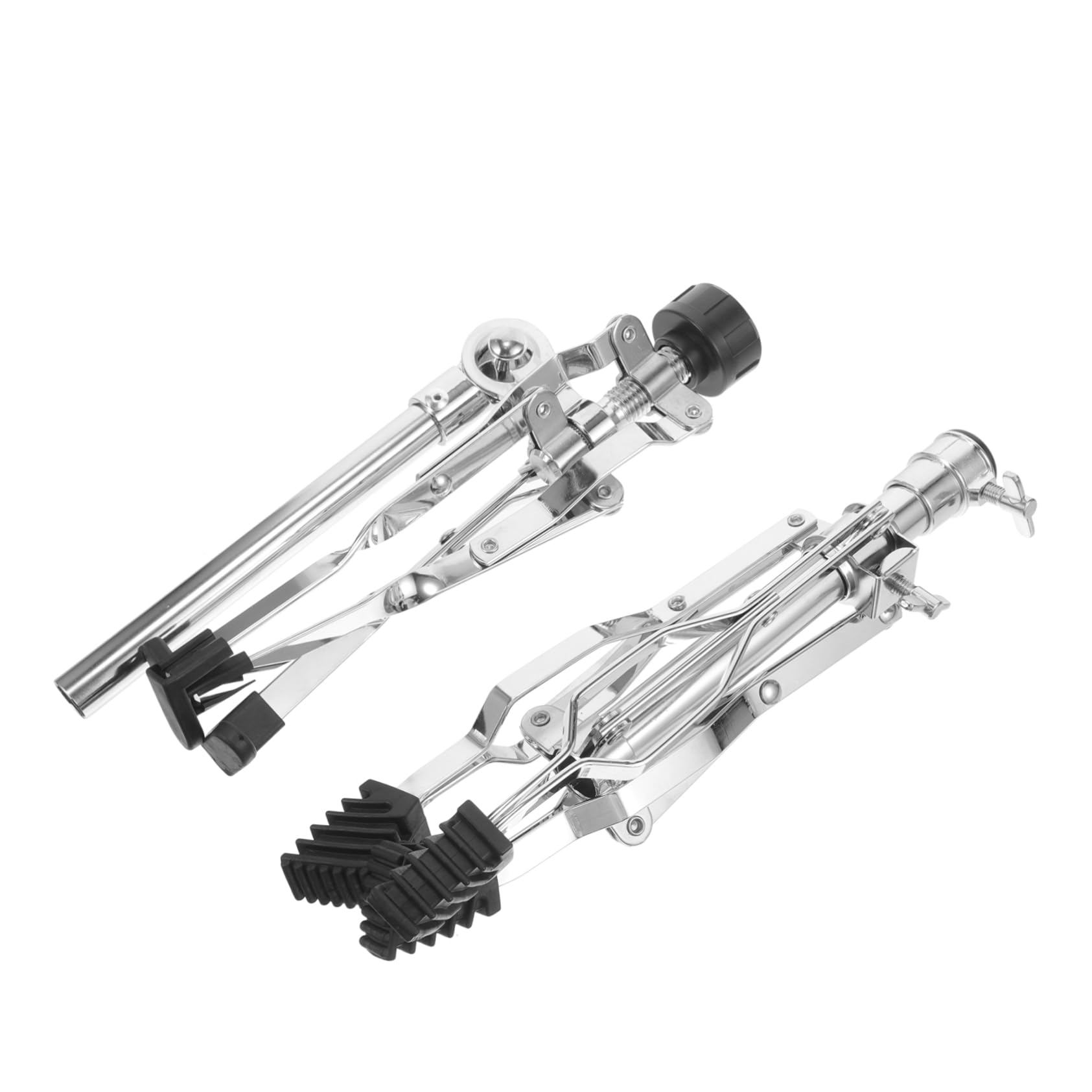 Yardwe Snare Drum Bracket Durable Dumb Drum Holder for Percussion Practice Easy Installation Tripod Shelf Design for Enhanced Drumming Experience