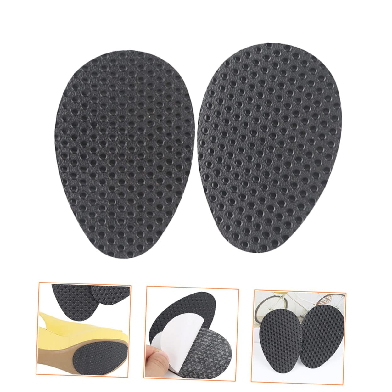 30paare Rutschfeste Schuhsohlen-schützer Geräuschreduzierende Sohle Polster Selbstklebende Anti-rutsch Pads Für High Heels Schuhe Mit Punktmuster