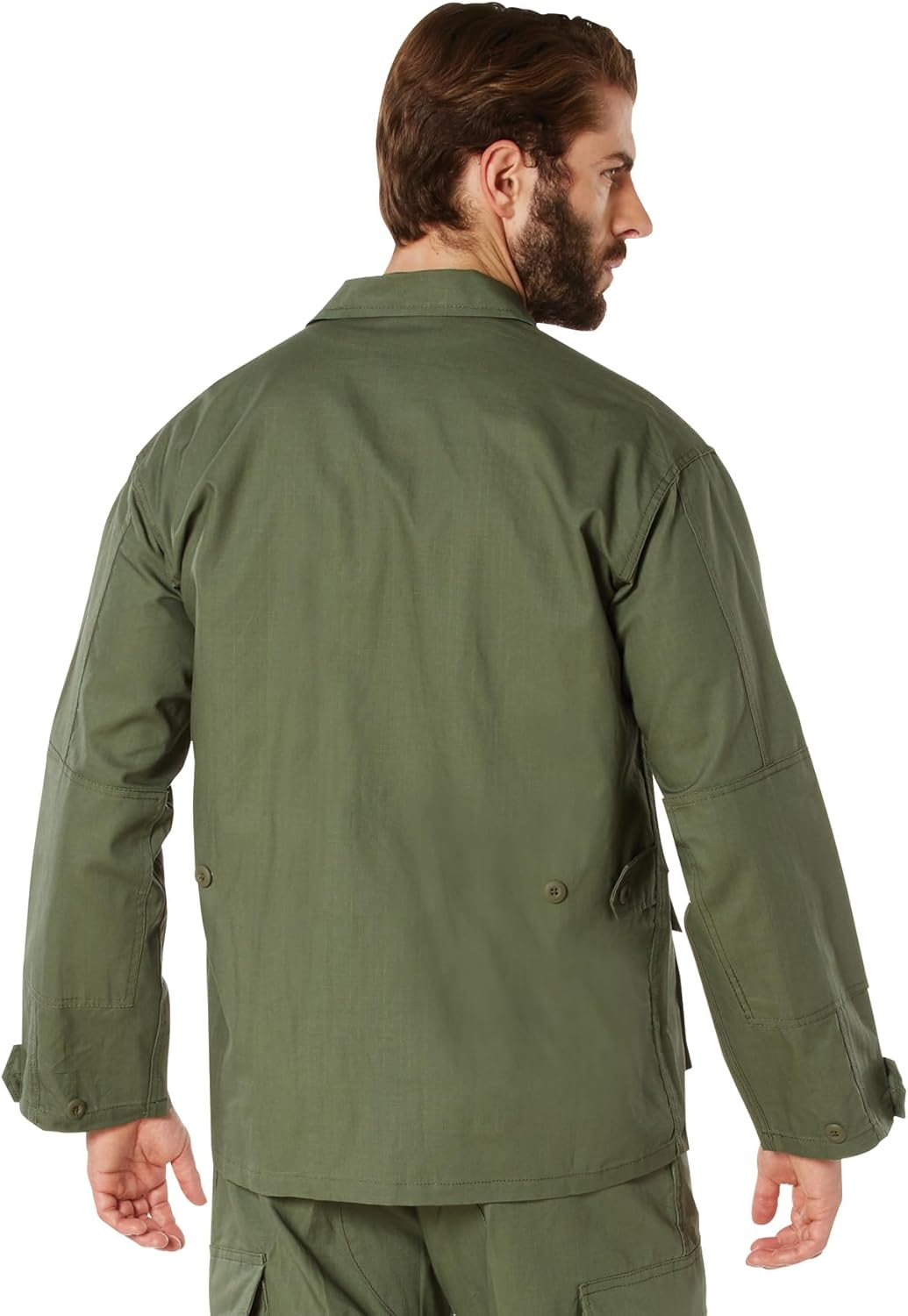 Rothco Rip-Stop BDU Shirt - Durable Uniform Essential in 100% Cotton Rip Stop - Image 3