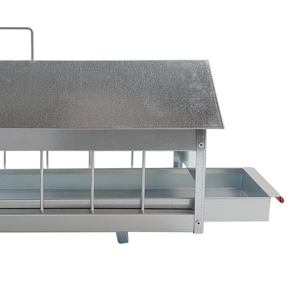 Breker Futtertrog Metall 60 cm mit Schublade