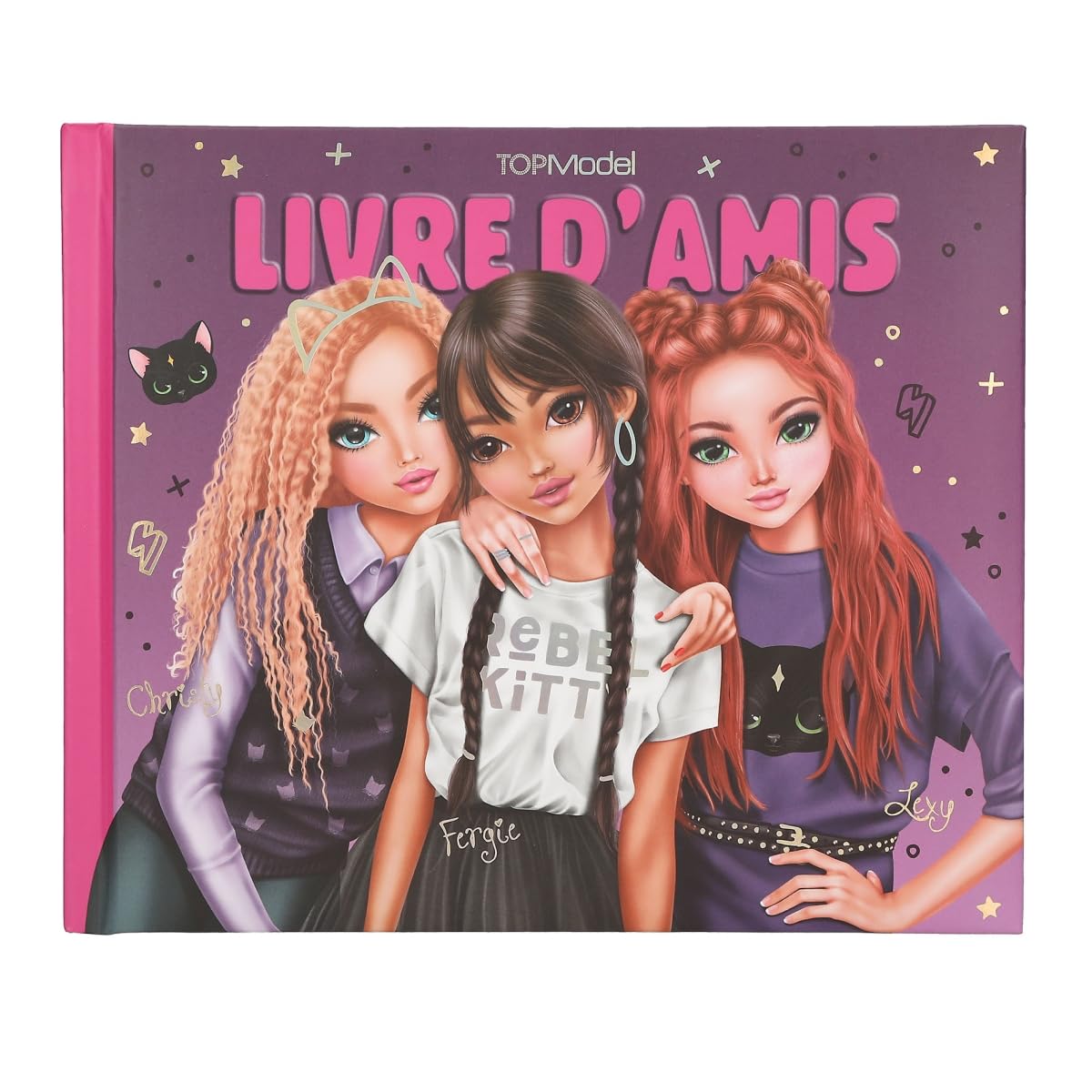 Depesche TOPModel Mon Livre d'amis Christy Lexy Fergie Version Francaise