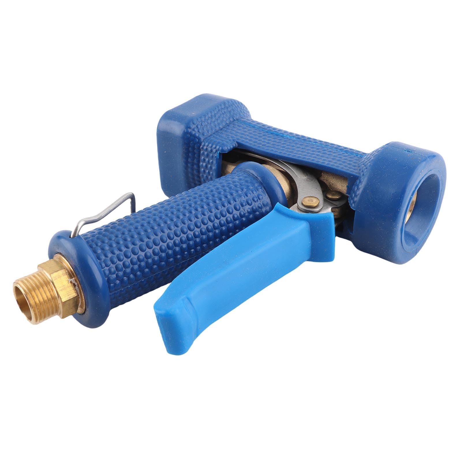Boquilla de Pulverización de Agua de Alta Eficiencia con Cabezal Rociador de Alta Resistencia para Limpieza de Cocina de Hotel en áreas Grandes (Pistola rociadora con fuelle azul C (dientes)
