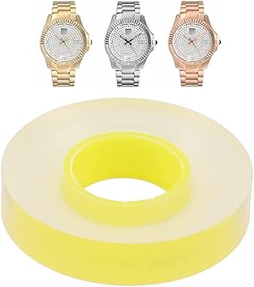 15mm Watch Strap Protective Film, Anti Static Transparent PVC Protective Film Tape for Watch, Thin Stretchable PVC Protective Film for Jewelry, Clear DIY Screen Protective