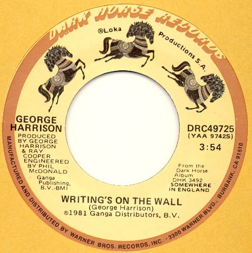 Miniatura 2 de All Those Years Ago Writings on the Wall