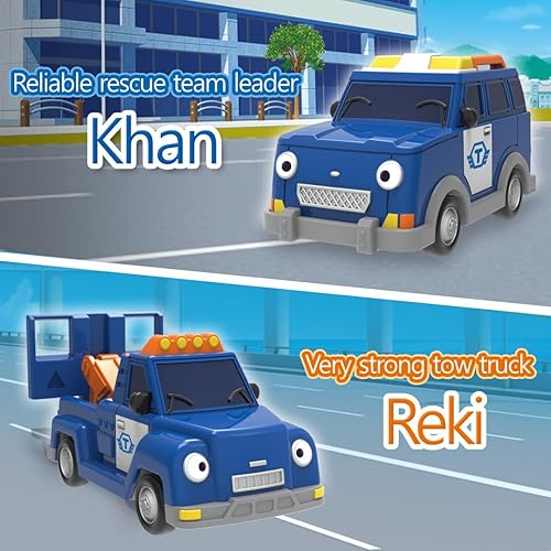 Miniatura 3 de Tayo The Little Bus Special Friends Set 10  Regalos de Navidad y cumpleaños para niños, compatible con juegos grandes. Incluye populares amigos Tayo