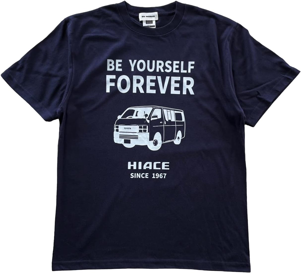 Amazon | [CAMSHOP] トヨタハイエース 半袖Tシャツ 2201TY01-07  