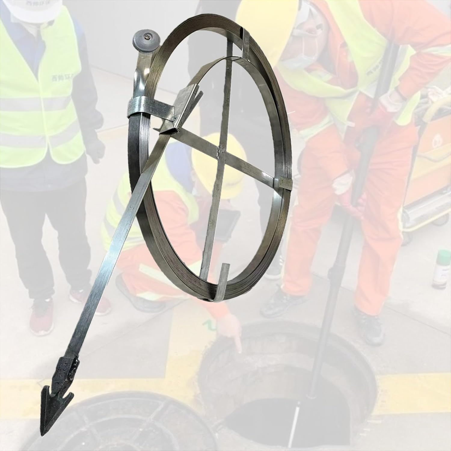 Serpiente de limpieza de drenaje resistente, cable de acero flexible de 66 pies, removedor de obstrucciones para fregadero, bañera, inodoro, serpiente de fontanería para desatascar bloqueos