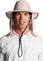 Vista 1 de Sombrero flotante para navegación con cuello Protección solar UPF 50+ Convertible