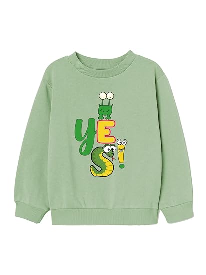 Boys Cotton Blend Hooded Neck Sweatshirt