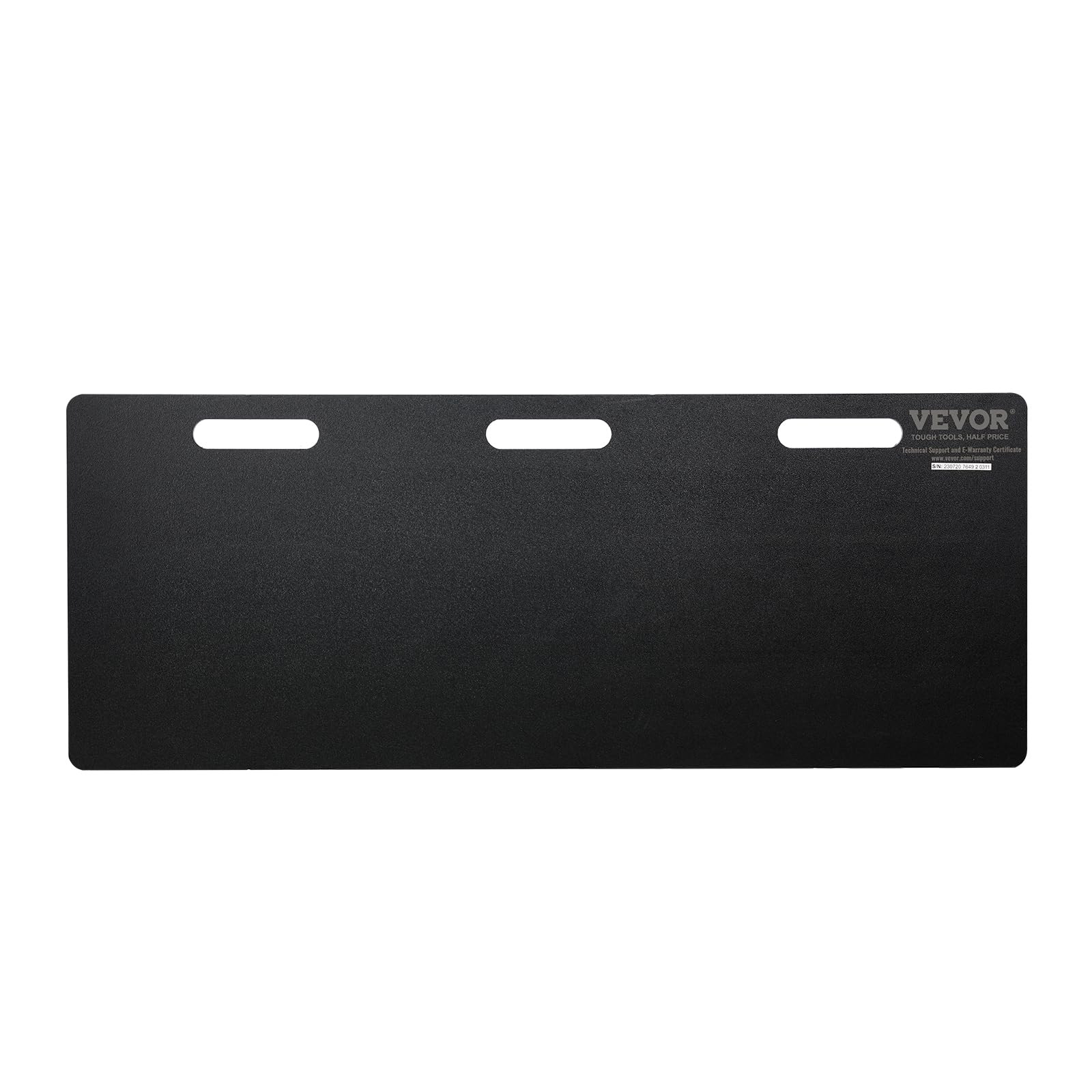 VEVOR Deska do gry w piłkę nożną, przenośna ściana piłkarska 117 x 45 cm, z 2 kątami, składana deska do odbicia HDPE, sprzęt treningowy do piłki nożnej dla dzieci i dorosłych, trening podawania i