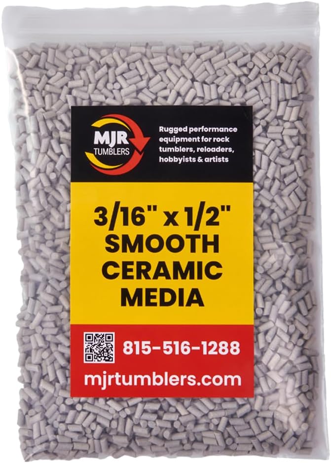 MJR Tumblers 5LB Ceramic Tumbling Media Filler
