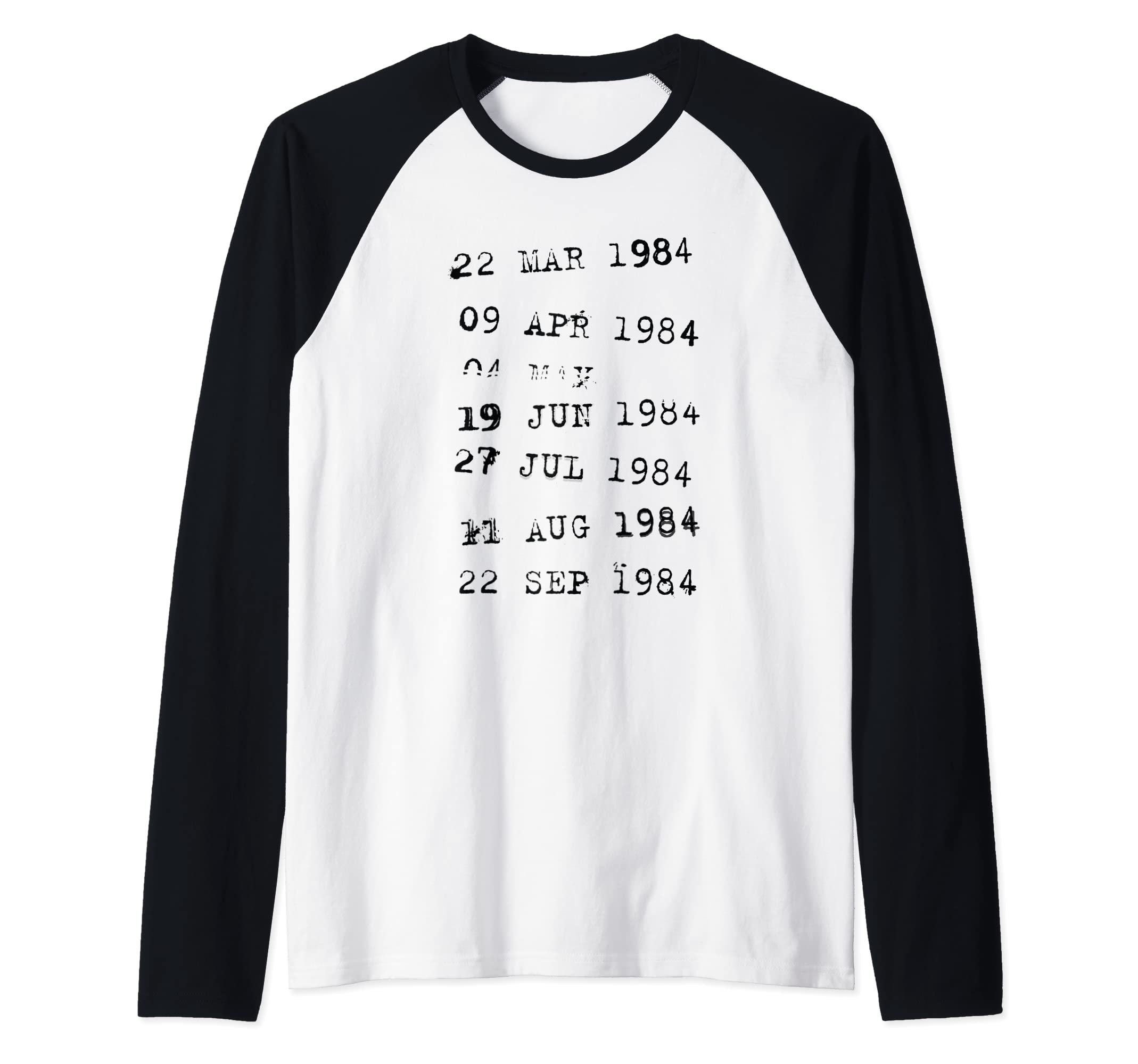 Library Stamp - Librarian Due Date Card Raglan Baseball Tee