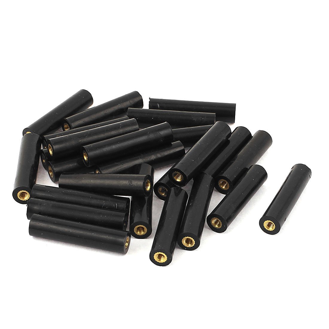 3NH® 25PCS M3 Brass Insert Thread 1.9" x 0.3" Insulated Standoff Terminals-image-11