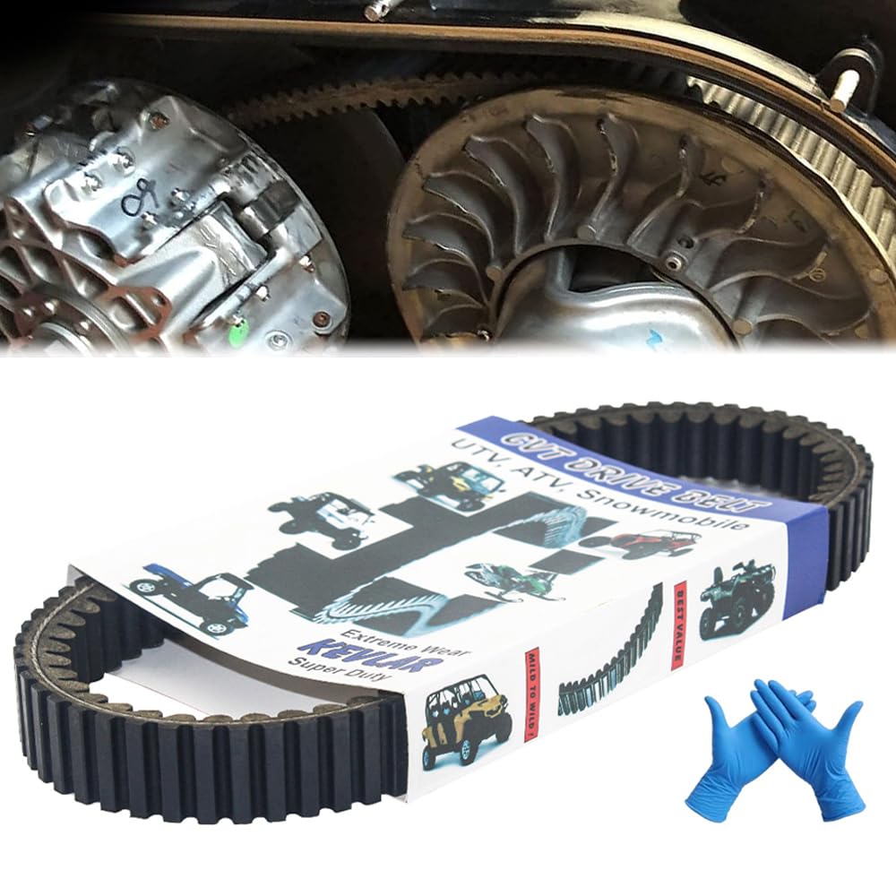 Replace 3211186 YINNCKE Clutch Drive Belt Fits for Polaris RZR XP Turbo S EPS 2018-2019 Dynamix Fox Limited Edition 2017-2021 Turbo 4 S XP PRO RS1 Ranger Crew XP 1000 2018-2021 3211202 50C4289