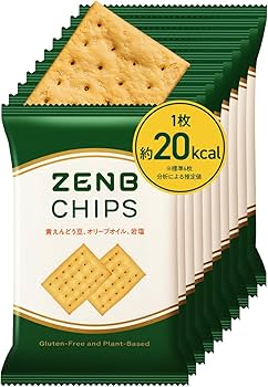 Amazon | 【 ヘルシー 間食 】 ZENB ゼンブ チップス 10袋(標準60枚