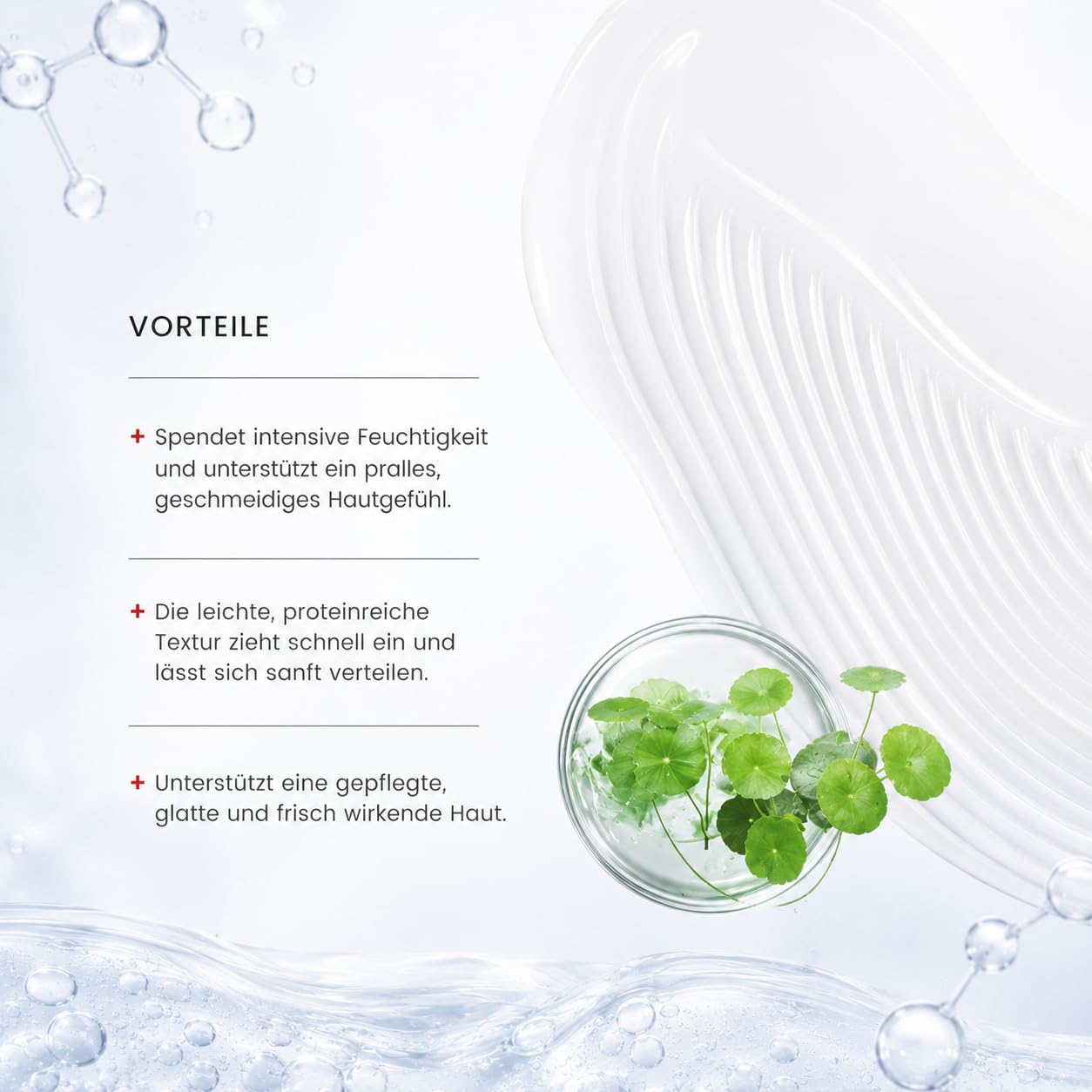 Koriderm Cream Hyaluron Feuchtigkeitscreme Für Gesicht Augenpartie Hals Und Tägliche Hautpflege (50ml *1)