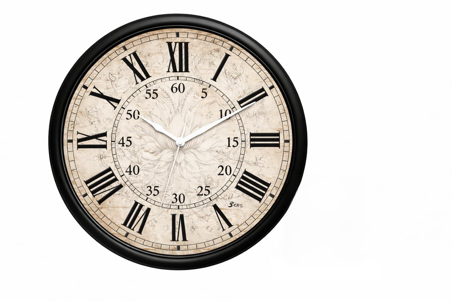 TIKAM Enterprises, Vintage Roman Numeral Wall Clock ? Classic Antique Style| Wall Clock | Home Dcor-image-25