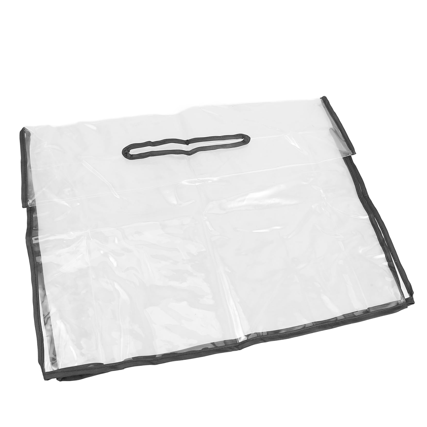 Kisangel Chubasquero Bolso Transparente Bolsa Impermeable Cubierta para Bolsa de Mano Bolsa Seca Bolso Bolsas de Polvo Funda Impermeable para Bolso Abrigo de Lluvia de polivinilo