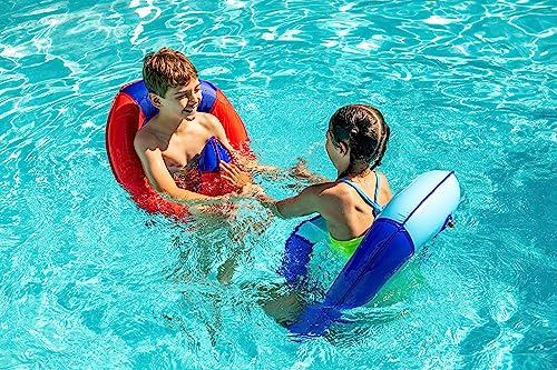 Wahu Hydro Lounger Blue/Light Blue - Versatile Pool Lounge Float - Sunbathe To Sit Up In Seconds Large #TOP5