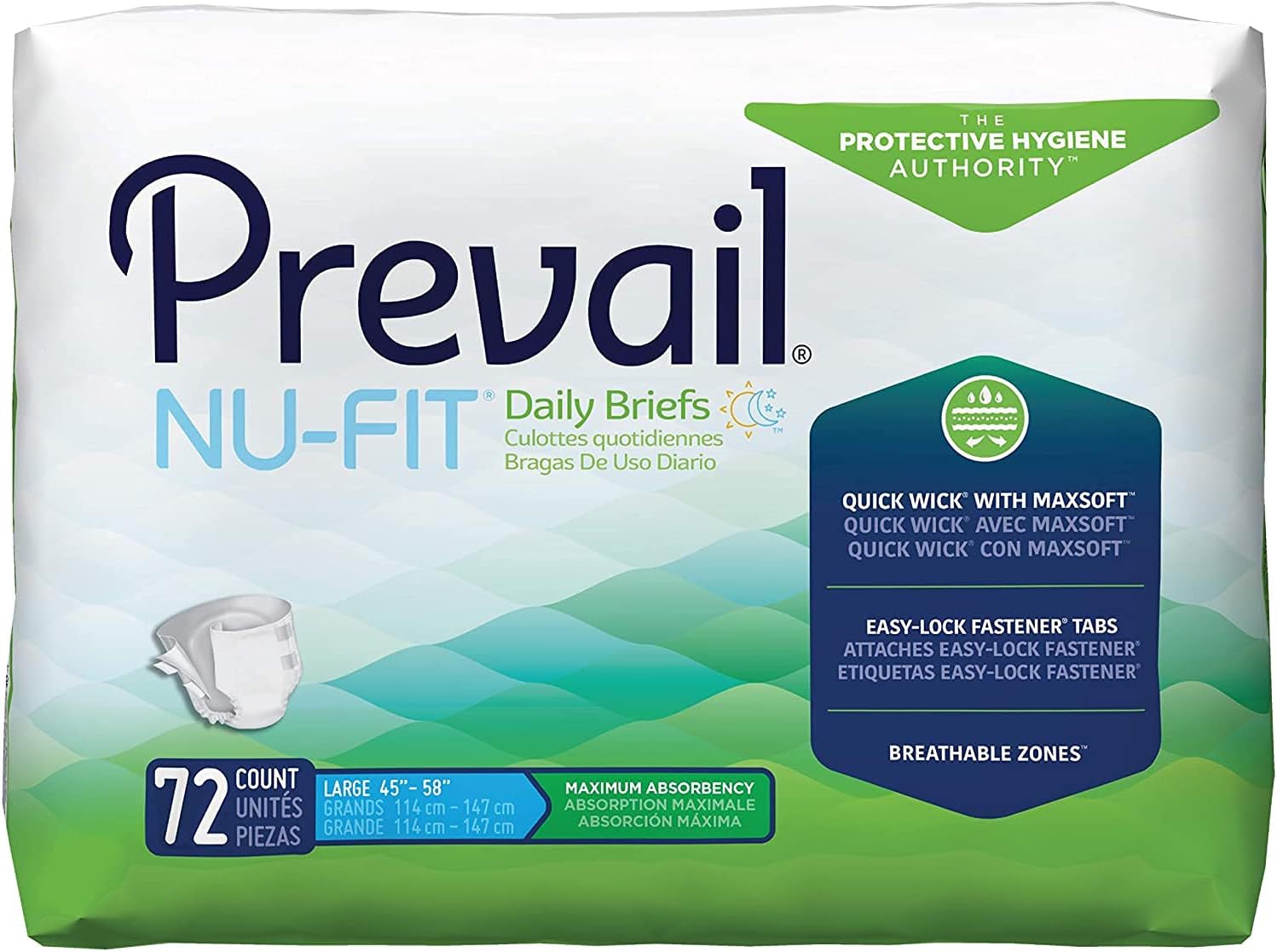 PrevailNu-Fit Adult Diapers
