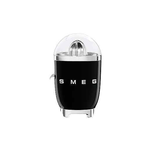 Smeg CJF01BLUS Citrus Juicer, One Size, Black