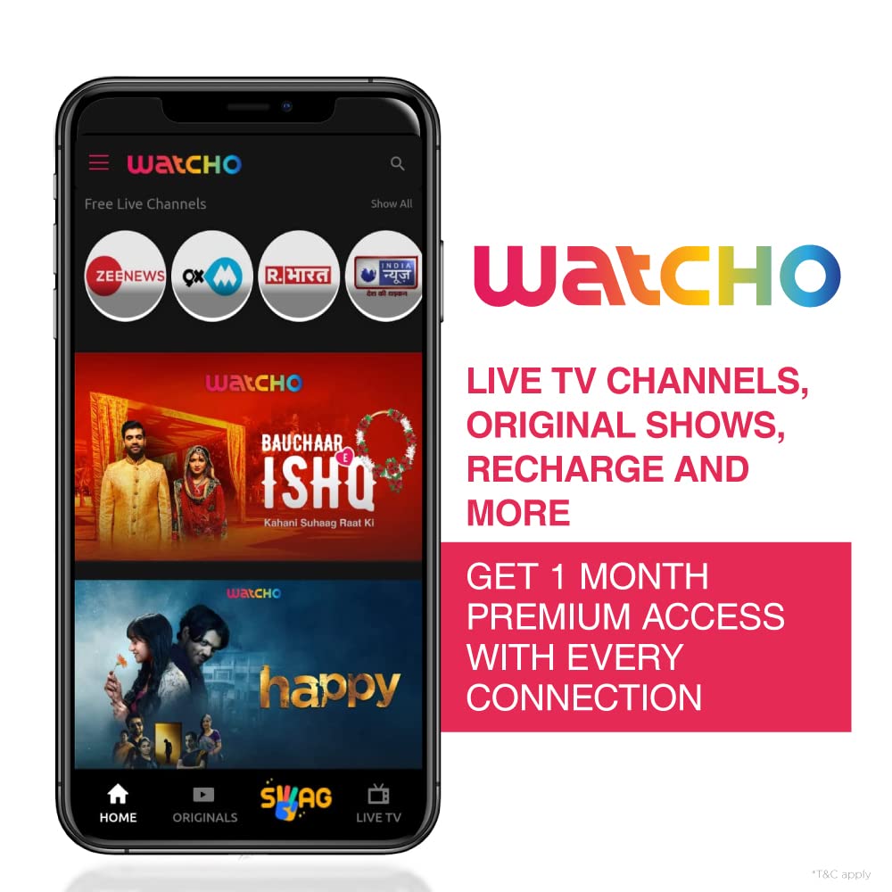 Coflix Tv Application DishTV HD DTH Set Top Box Connection with 1 Month Royale World Hindi HD  Pack + Installation : Amazon.in: Electronics