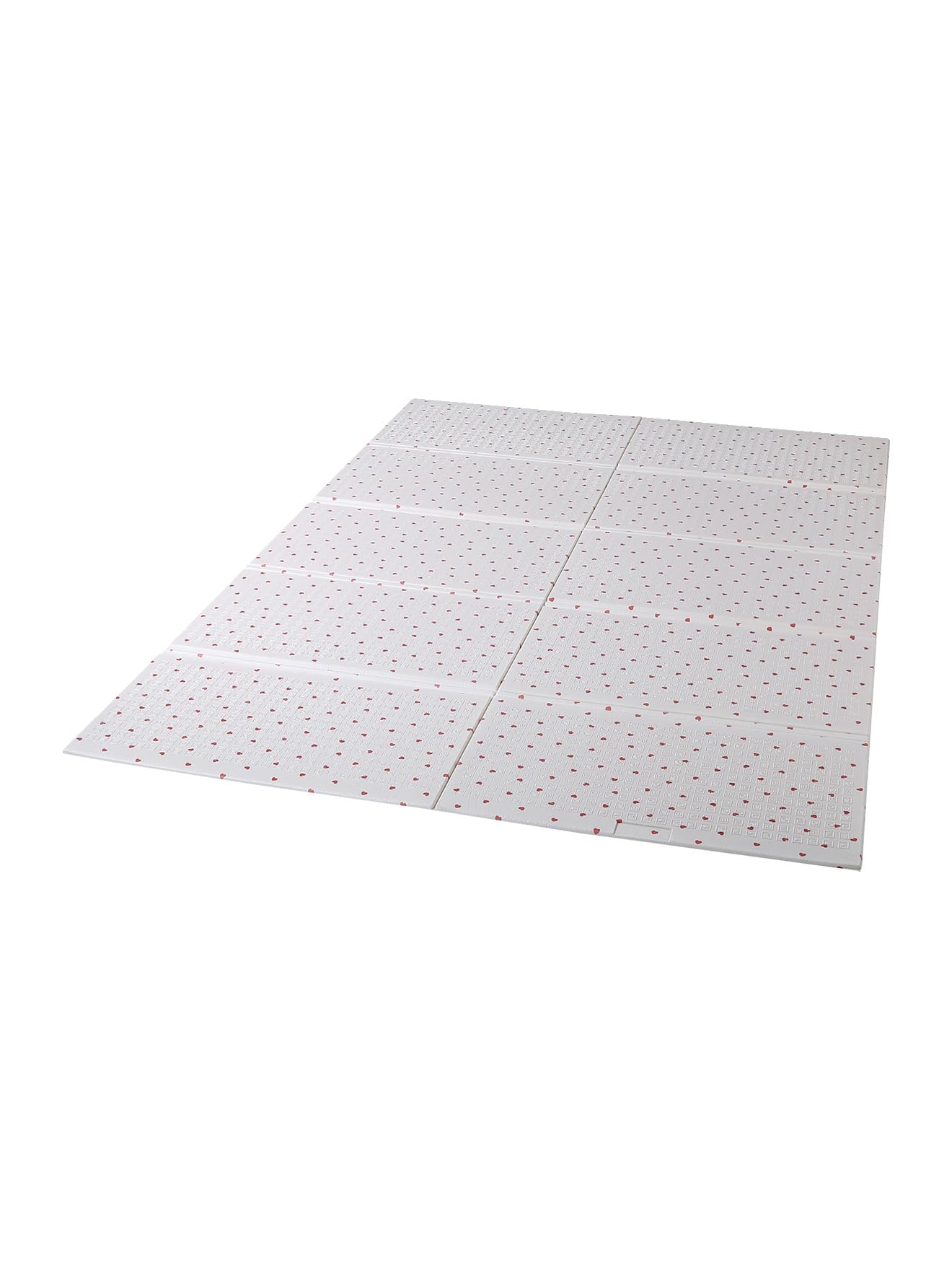 VERTBAUDET Grand tapis d'activités pliable Petit cœur