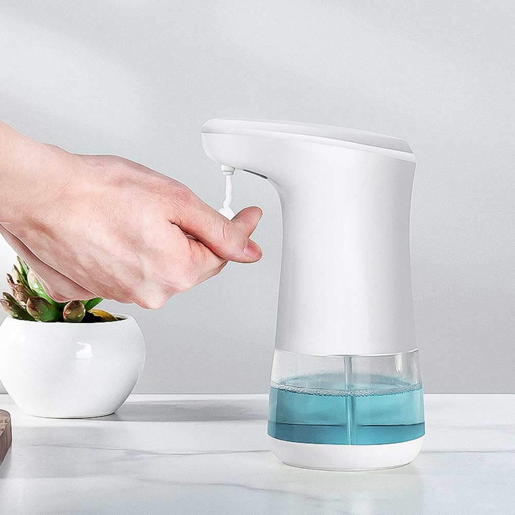 Amazon｜壁には接着剤ソープディスペンサーホワイト、自動ソープ  