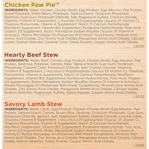 Nutrish Savory Favorites Wet Dog Food Variety Pack, 8 oz Tubs (Rachael Ray) - image 8