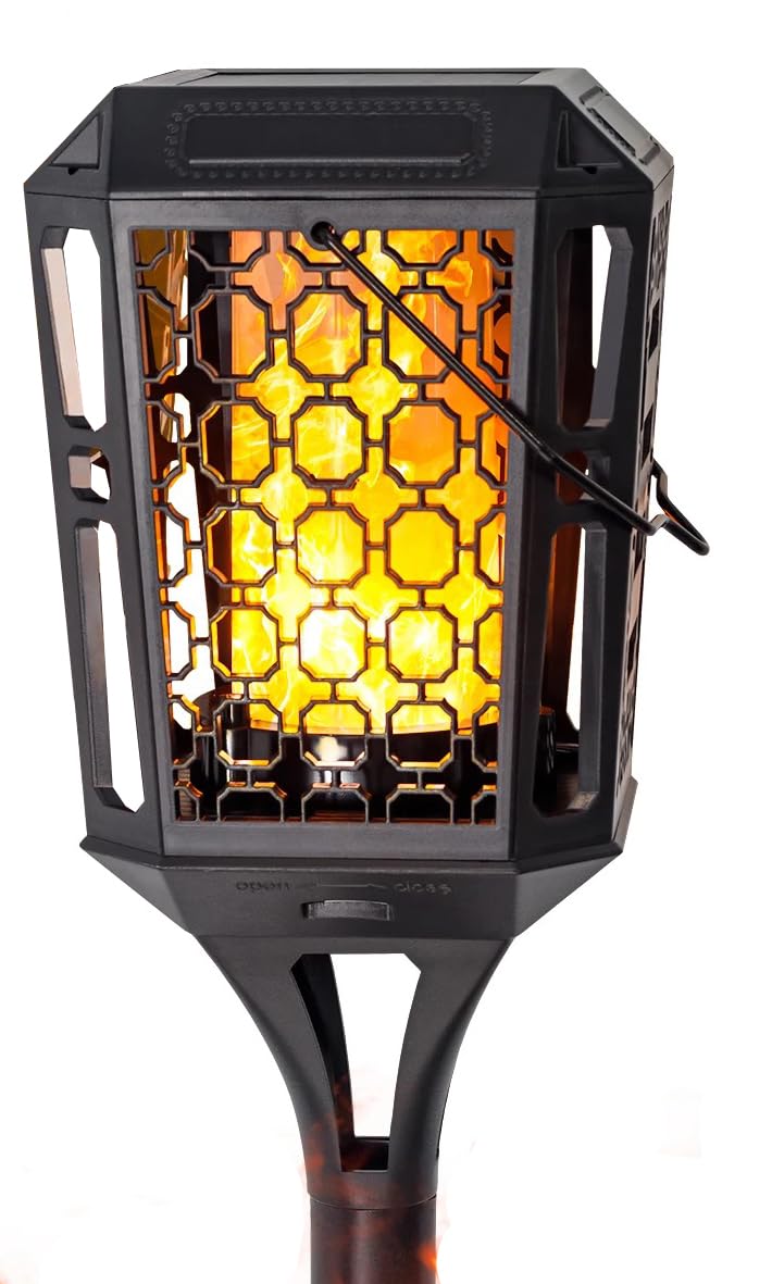 GlowBase Solar Flame Light | Outdoor Waterproof Mashaal Light | HD Flickering LED Light for Garden, Pathway & Decoration | Warm White, Pack of 1 (B0CM5VP292) Amazon Price History, Amazon Price Tracker