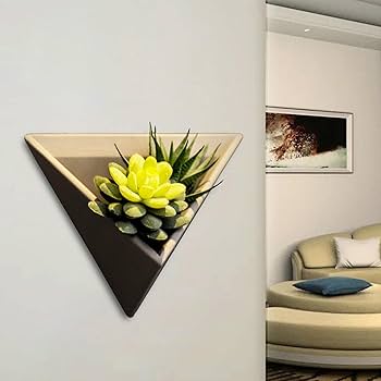 Amazon | Gazechimp プランター 観葉植物 植木鉢 三角