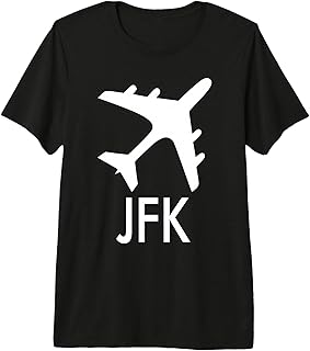 JFK Airport Code Baggage TAG New York City USA Premium Tri-Blend T-Shirt