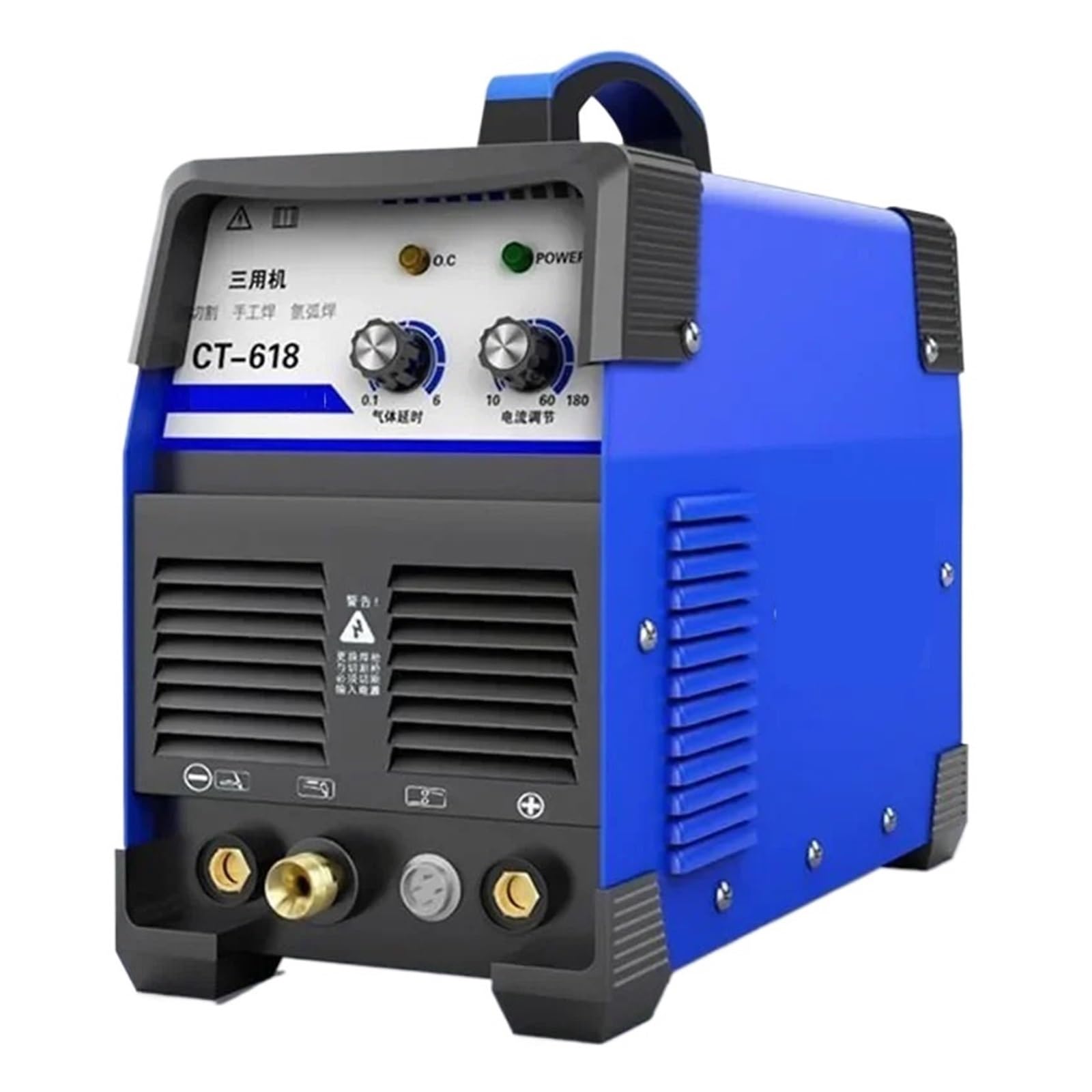 Plasma Cutter, 3 in 1 CT618 Multifunctional Three-Purpose Electric Welding Argon Arc Machine Plasma Cutting 220 for DIY & Home Workshops